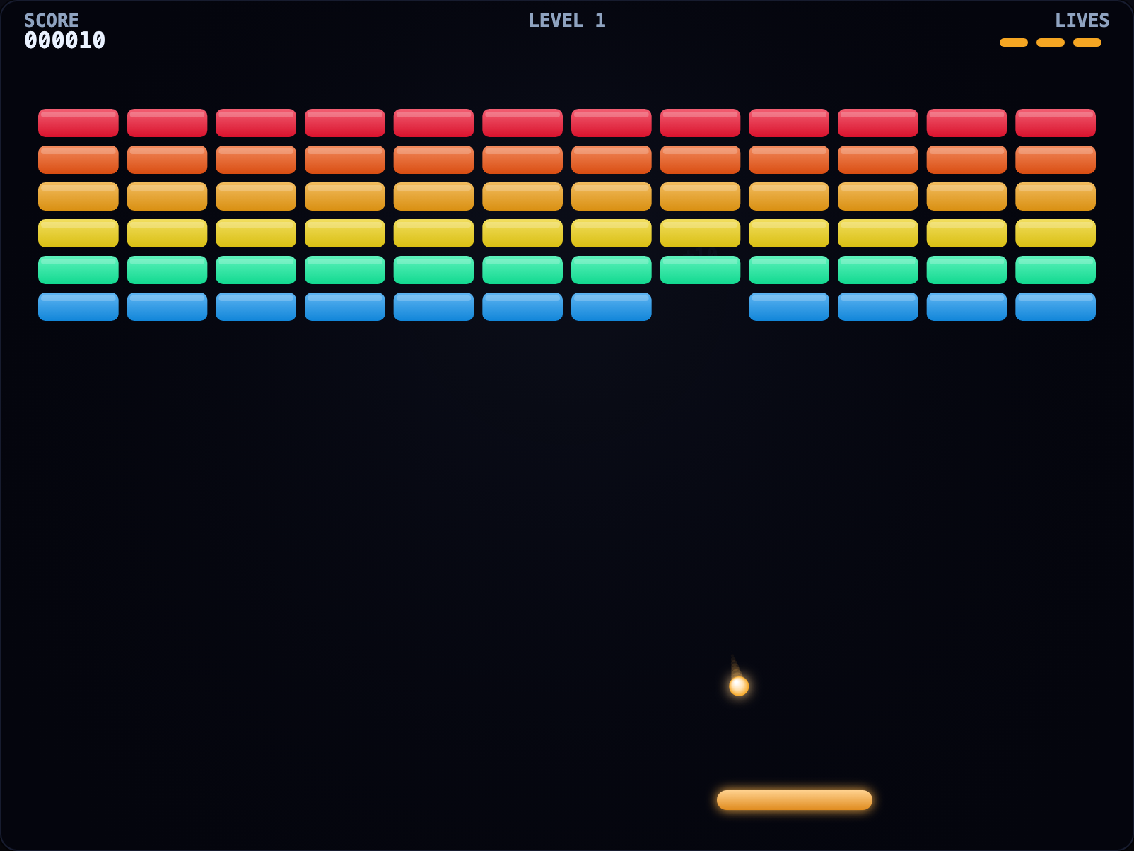 Brickfall gameplay screenshot 2
