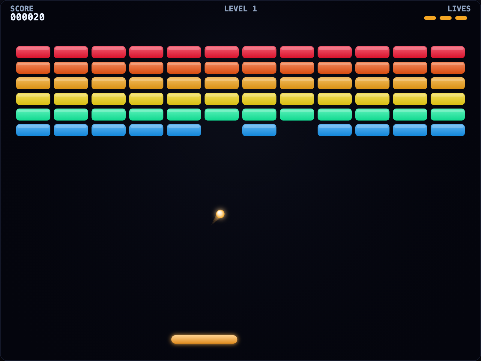 Brickfall gameplay screenshot 3