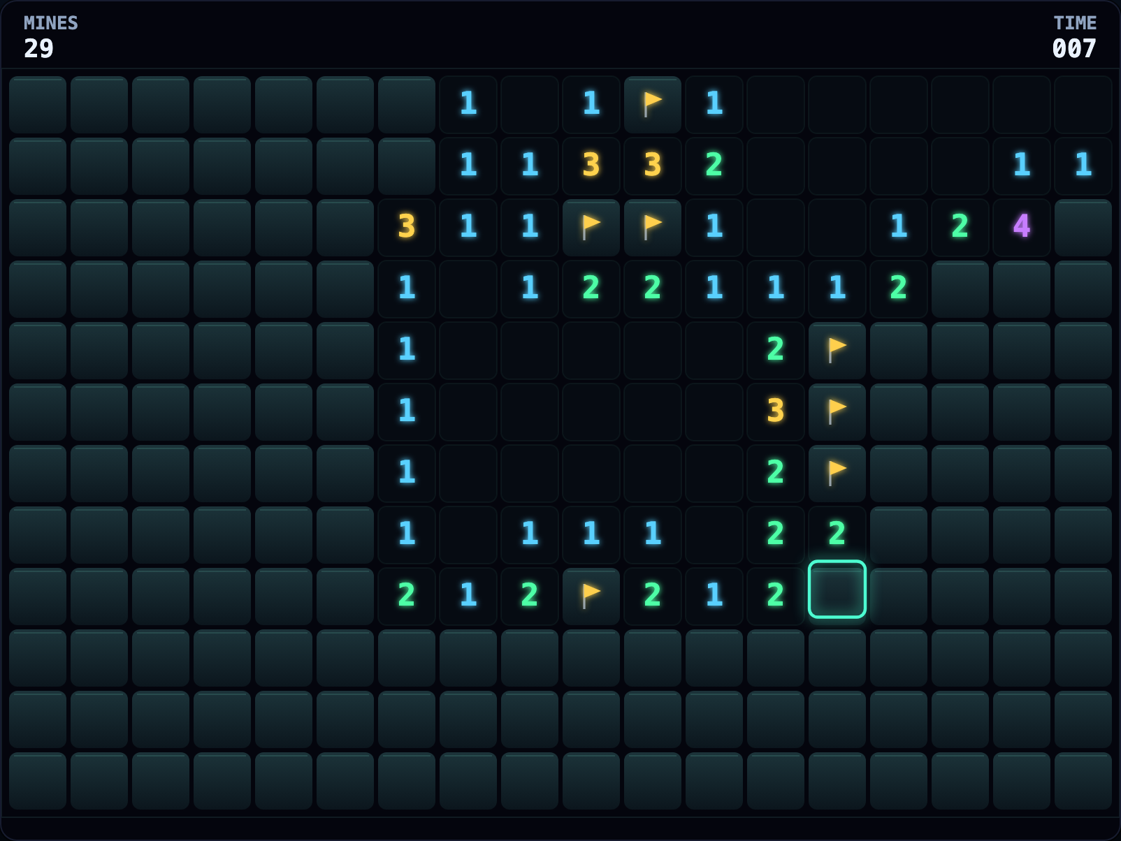 Sweeper gameplay screenshot 3