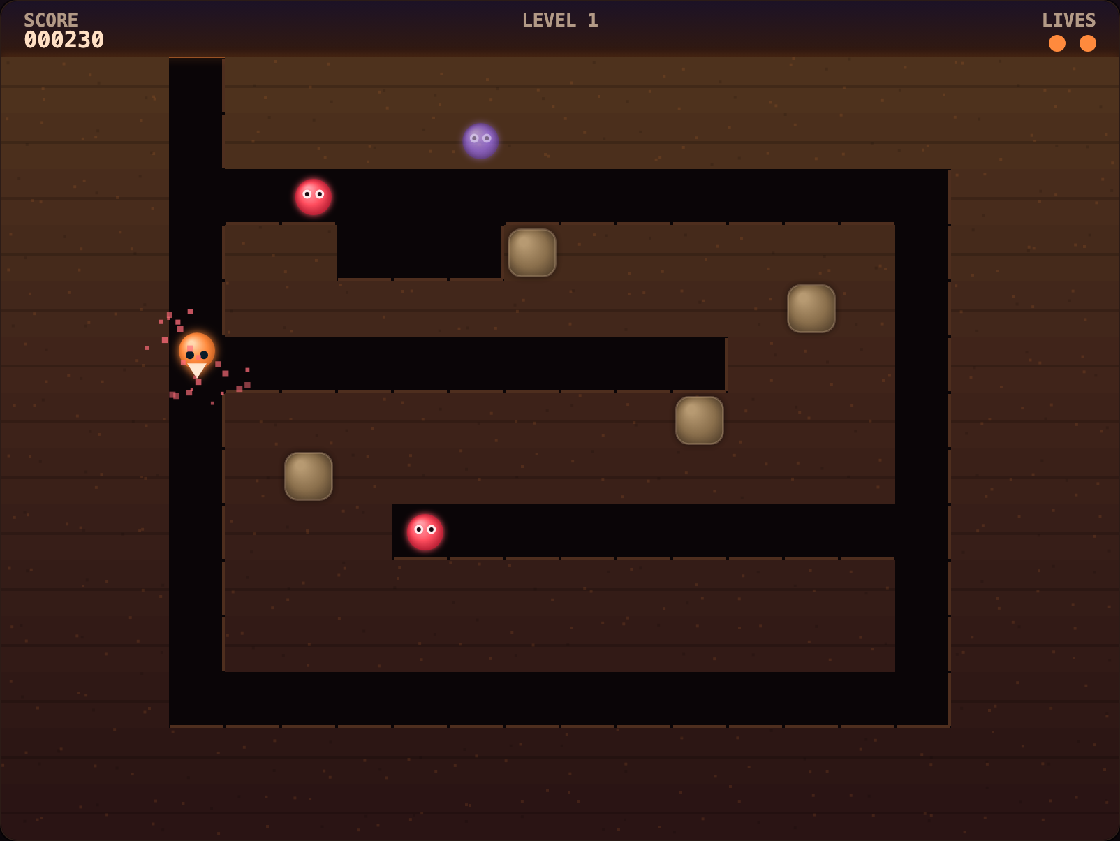 Tunneler gameplay screenshot 2